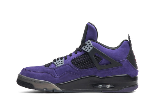 Travis Scott x Jordan 4 Retro 'Purple Suede - Black Midsole'